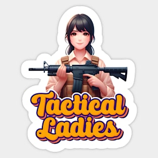 Tactical Girls' Frontline Sticker